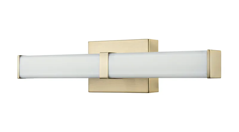 Tron 18" Bathroom Vanity LED Bath Bar - Chrome or Modern Gold — Warehouse Lighting LED Wall Lights 20.0W 3000K