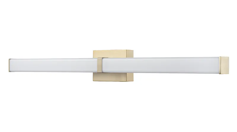 Tron 36" Bathroom Vanity LED Bath Bar - Chrome or Modern Gold — Warehouse Lighting LED Wall Lights 30.0W 3000K