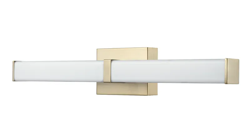 Tron 24" Bathroom Vanity LED Bath Bar - Chrome or Modern Gold — Warehouse Lighting LED Wall Lights 20.0W 3000K