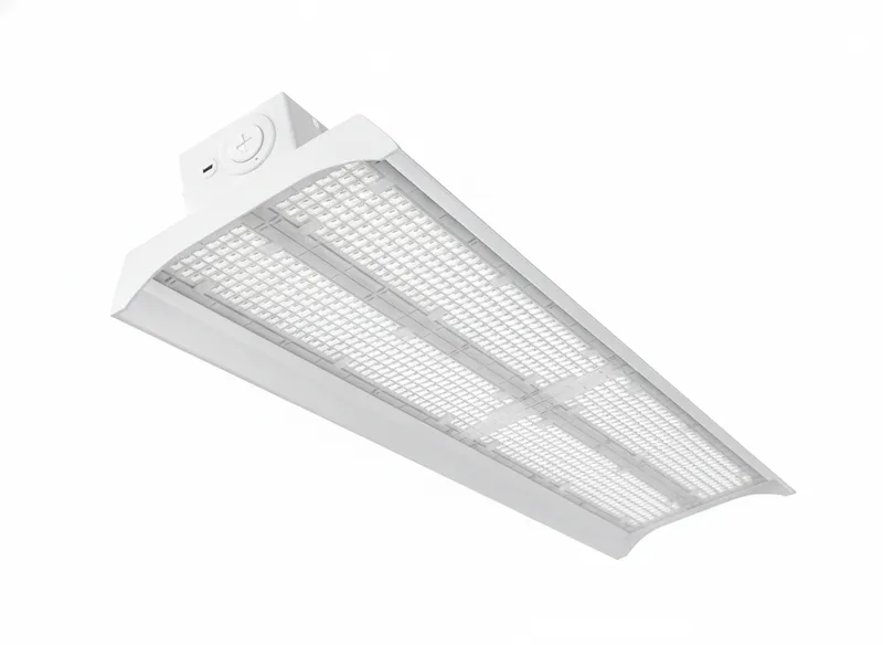 ASD LED Linear Narrow High Bay, 51,952 Lumen Max, Wattage and CCT Selectable, 120-277V — Warehouse Lighting LED Linear Lights 320.0W 3500K
