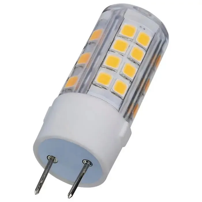SATCO 4.5W; T6 LED; Clear; 3000K; G8 base; 120V — Warehouse Lighting LED Bulbs & Lamps 4.5W 3000K