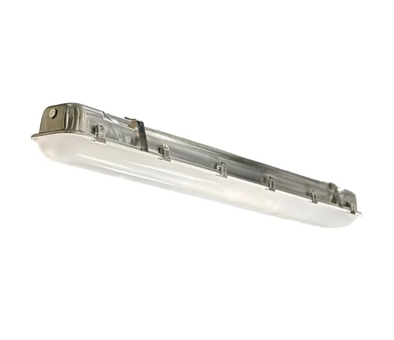 4FT LED Vapor Tight, 7200 Lumens, 50W, 5000K, 120-277V, Stainless Housing, Garrison Series — Warehouse Lighting LED Linear Lights 50.0W 5000K