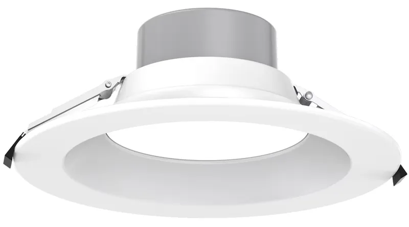 10 Inch LED Commercial Downlight, 4000 Lumen Max, Wattage and CCT Selectable, 120-277V — Warehouse Lighting LED Downlights 20.0W 2700K