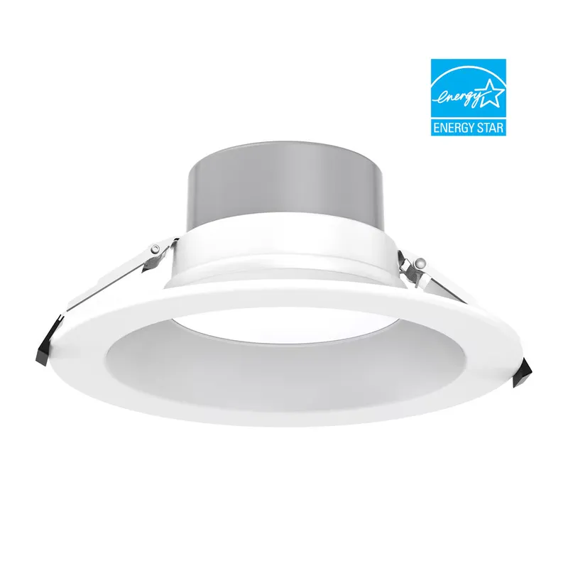 8" Commercial Downlight, 3500 Lumen Max, Wattage and CCT Selectable, 120-277V — Warehouse Lighting LED Downlights 15.0W 2700K