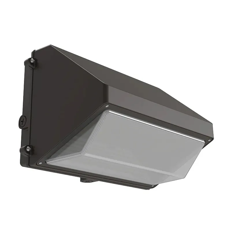 LED Full Cutoff Wall Pack, 20,250 Lumen Max, Wattage and CCT Selectable, Adjustable Throw, Integrated Photocell, 120-277V — Warehouse Lighting LED Wall Lights  