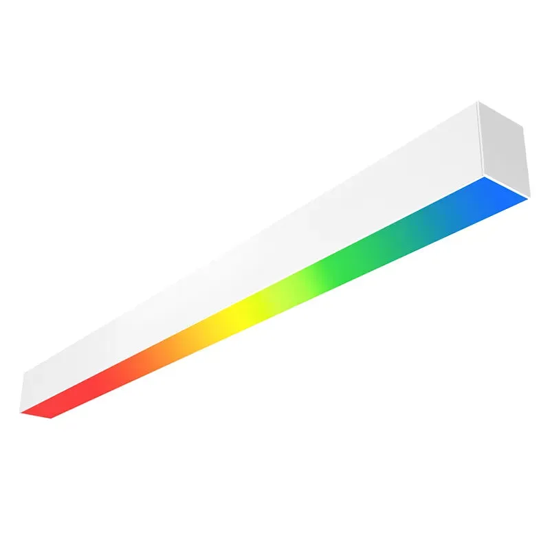 8FT LED RGB Linear Fixture, 8800 Lumens, 80W, 120-277V — Warehouse Lighting LED Linear Lights 80.0W 