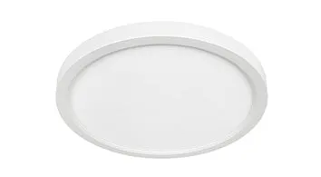 18" LED Round Edge Lit Ceiling Light, 32W, CCT Selectable, 120-277V, White — Warehouse Lighting LED Post Top Lights 32.0W 2700K
