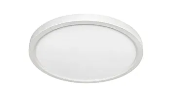 15" LED Round Edge Lit Ceiling Light, 28W, CCT Selectable, 120-277V, White — Warehouse Lighting LED Post Top Lights 28.0W 2700K