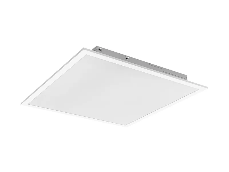 2 x 2 Foot Back Lit LED Flat Panel, 5000 Lumen Max, Wattage and CCT Selectable, Dimmable, 120-277V, TAA Compliant — Warehouse Lighting LED Downlights 20.0W 3500K