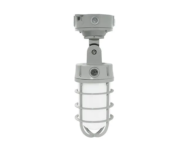 LED RGB Vapor Tight Jelly Jar, 2,148 Lumens,Wattage Selectable, 120-277V, Integrated Photocell — Warehouse Lighting LED Landscape Lights 20.0W 3000K