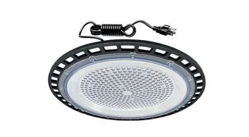 6PK LED UFO High Bay Slim, 24,000 Lumens, 200W, 5000K, 120-277V — Warehouse Lighting LED High Bay Lights 200.0W 5000K