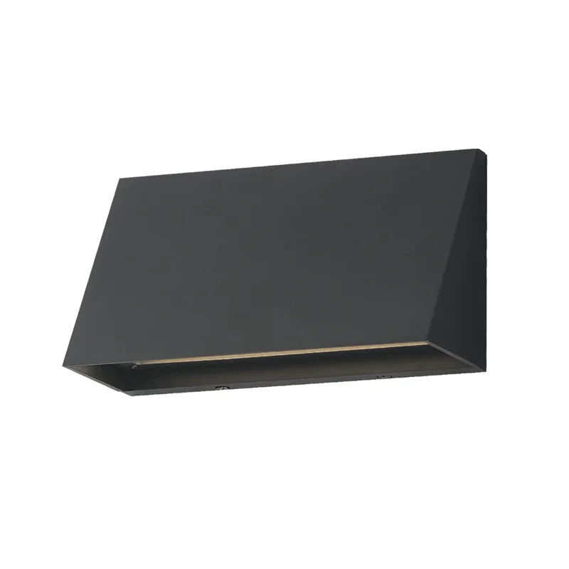 Pathfinder Wide LED Wall Sconce, 1210 Lumens, CCT Selectable, 120-277V, Black, Bronze or Silver Finish — Warehouse Lighting LED Wall Lights 30.0W 2700K