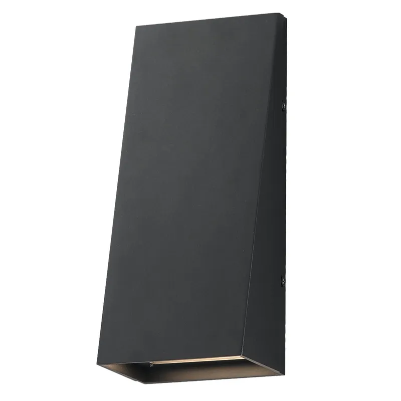 Pathfinder Tall LED Wall Sconce, 1030 Lumens, CCT Selectable, 120-277V, Black, Bronze or Silver Finish — Warehouse Lighting LED Wall Lights 30.0W 2700K