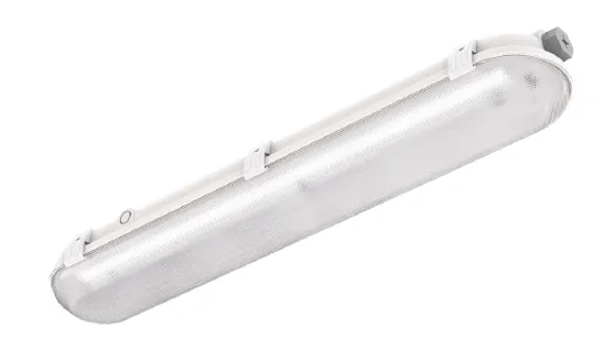 2FT LED Vapor Tight Fixture, 25W, 3242 Lumens, 4000K, 120-277V — Warehouse Lighting LED Linear Lights 25.0W 4000K