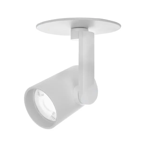 LED Track Light, 1391 Lumen Max, Wattage and CCT Selectable, 120V, White Finish — Warehouse Lighting LED Landscape Lights 10.0W 2700K