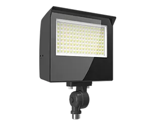 LED Flood Light, 9353 Lumen Max, Wattage and CCT Selectable, Adjustable Optics, 120-277V — Warehouse Lighting LED Flood Lights 30.0W 3000K