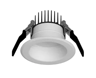 3" LED Round Commercial Downlight, 1500 Lumen Max, Wattage and CCT Selectable, 120-277V — Warehouse Lighting LED Downlights 10.0W 2700K
