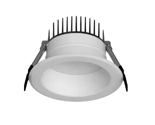 4" LED Round Commercial Downlight, 2000 Lumen Max, Wattage and CCT Selectable, 120-277V — Warehouse Lighting LED Downlights 20.0W 2700K