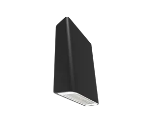 SLIM LED Wall Pack, 873 Lumen Max, Wattage and CCT Selectable, Integrated Photocell, 120-277V, Bronze or White Finish — Warehouse Lighting LED Wall Lights 3.5W 5000K