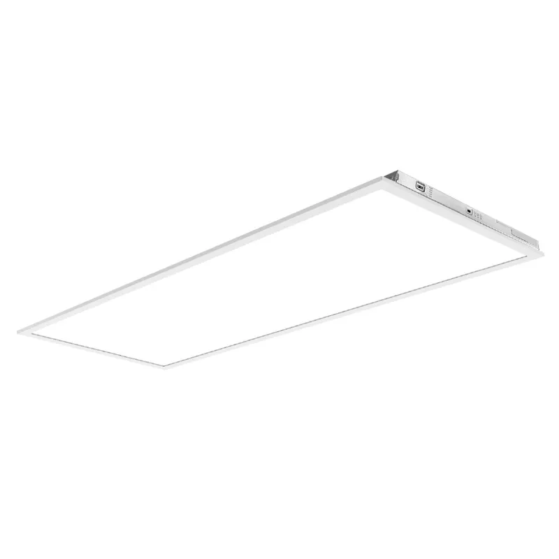 2PK 2x4 LED Panel: Backlit-Line Control Ready, 6250 Lumen Max, Wattage and CCT Selectable, 120-277V — Warehouse Lighting LED Downlights 20.0W 3000K