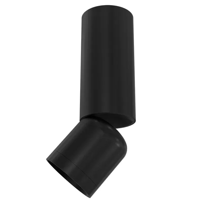 4" Tilt Head Indoor Cylinder Light, 1600 Lumen Max, Wattage and CCT Selectable, 120-277V, Black or White Finish — Warehouse Lighting LED Linear Lights 20.0W 3000K