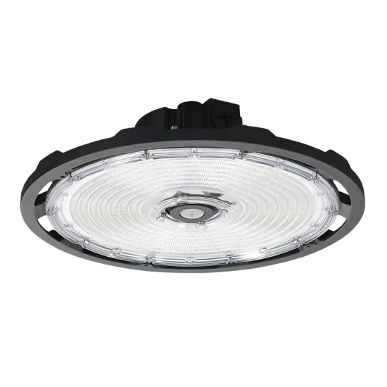 LED Compass UFO High Bay, 32,600 Lumens, 240W, 5000K, 277-480V, Black Finish — Warehouse Lighting LED High Bay Lights 240.0W 5000K