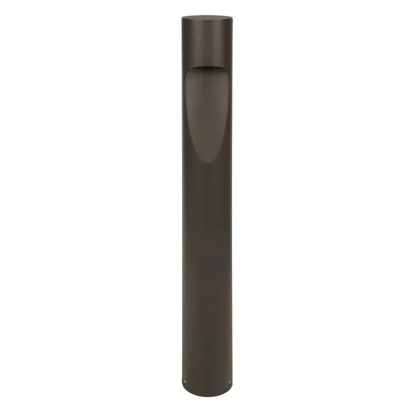 40" Round Path-Light Bollard Lights, 1500 Lumens, 15W, CCT Selectable, 120-277V, Black or Bronze — Warehouse Lighting LED Bollards & Pathway Lights 15.0W 3000K