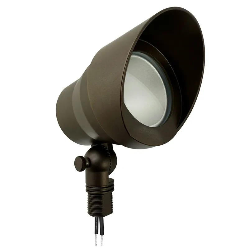 LED RGB Bullet Flood Light, Flood Style, 300 Lumens, 5W, 12-24V, Bronze or Black Finish — Warehouse Lighting LED Flood Lights 5.0W 2700K