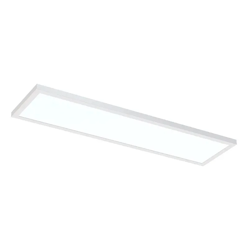 1X4 Surface-Mount Panel Light, 4400 Lumen Max, Wattage and CCT Selectable, 120-277V — Warehouse Lighting LED Downlights 30.0W 3000K