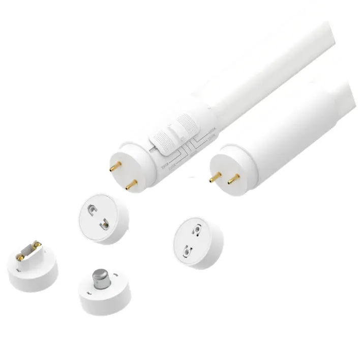10PK 8FT LED T8 Tube Light, 5000 Lumens, Type B, 42W, CCT Selectable, 120-277V — Warehouse Lighting LED Linear Lights 42.0W 3000K