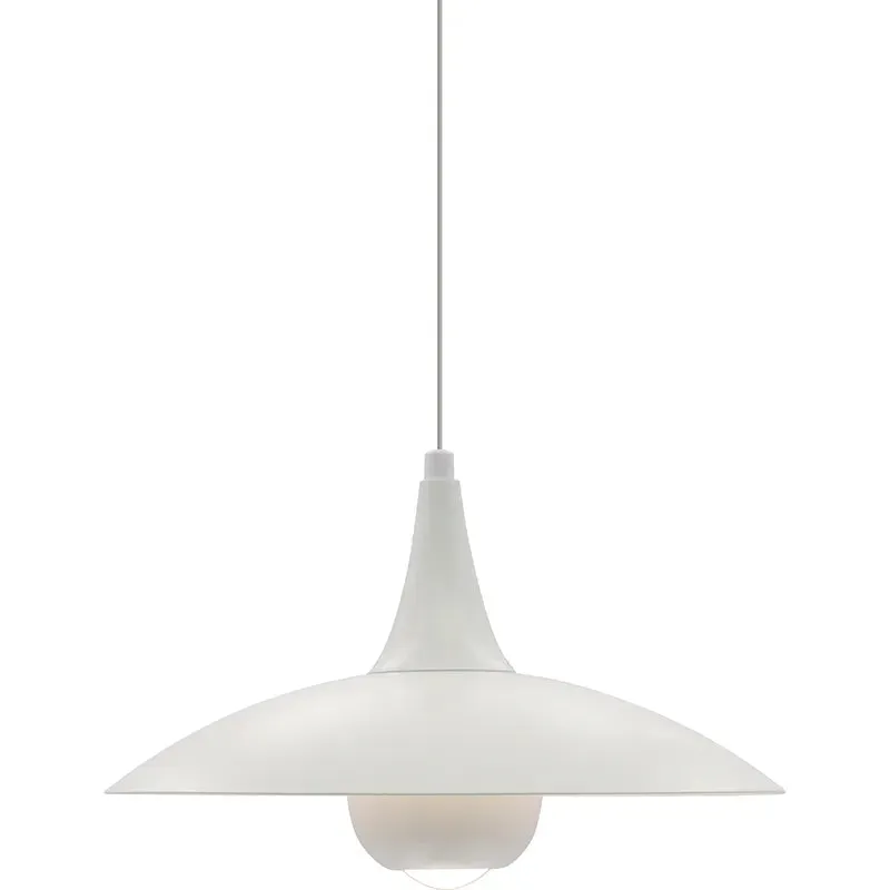 11" Decorative 2 Level Pendant Light, 600 Lumens, 12W, CCT Selectable, Black or White Finish — Warehouse Lighting LED Landscape Lights 12.0W 2700K