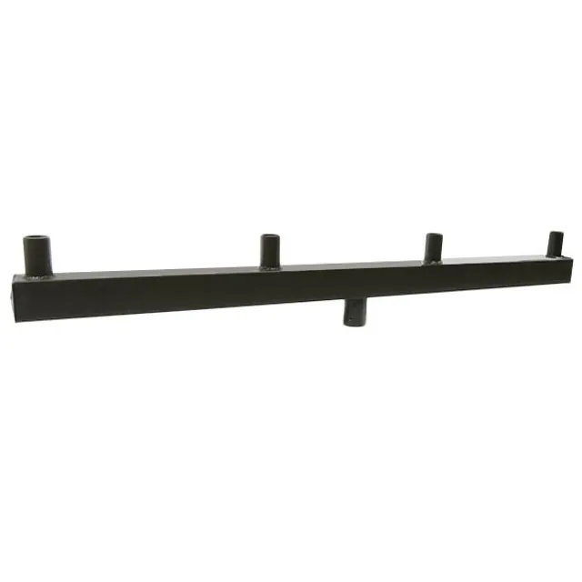 Low Profile Bullhorn with 4 Tenons Inline, Dark Bronze Finish — Warehouse Lighting LED Lighting Controls  
