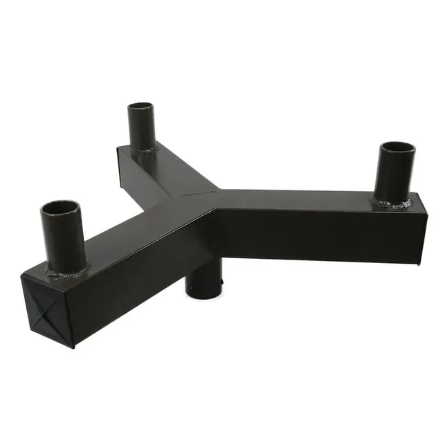 Low Profile Bullhorn with 3 Tenons at 120 Degrees, Dark Bronze Finish — Warehouse Lighting LED Lighting Controls  