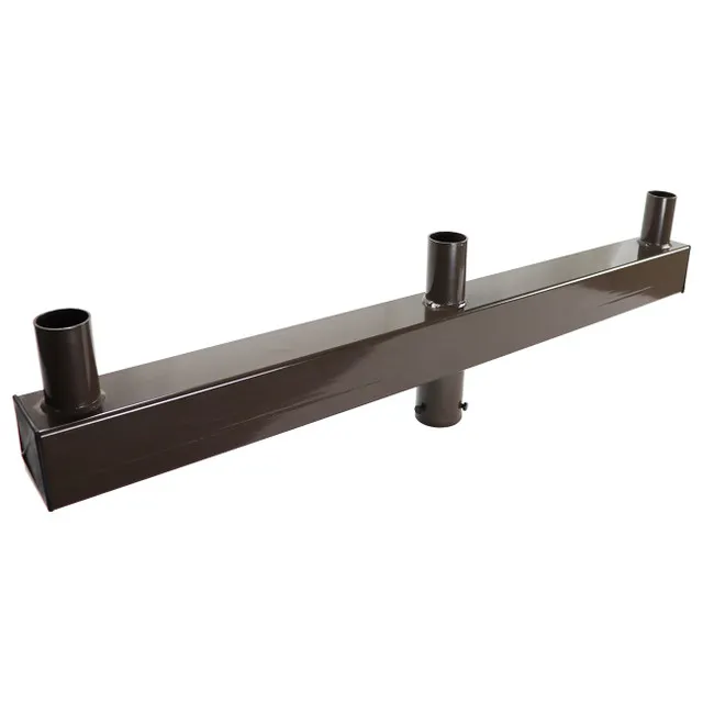 Low Profile Bullhorn with 3 Tenons Inline, Dark Bronze Finish — Warehouse Lighting LED Lighting Controls  