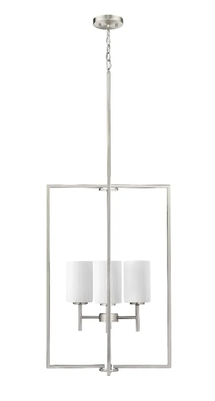Luxx 4-Light Pendant light Brushed Nickel or Matte Black Finish, Luxx Collection — Warehouse Lighting LED Landscape Lights 250.0W 