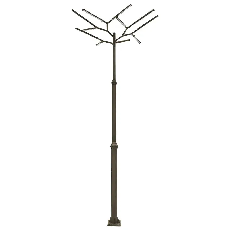 Tree of Light, A Natural Designer Light Structure for Open Areas, 34,375 Lumen Max, 275W, CCT Selectable, 120-277V, Bronze Finish — Warehouse Lighting LED Flood Lights 275.0W 3000K