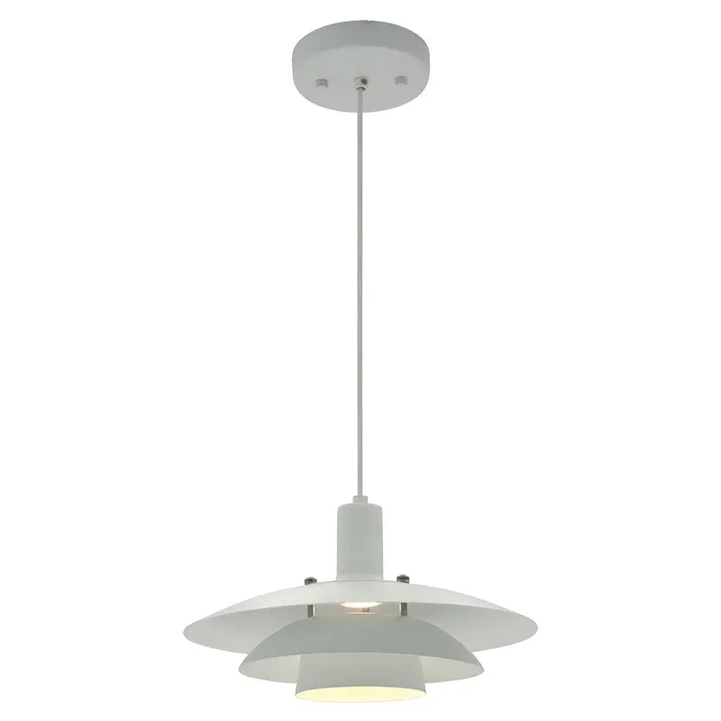 2" Modern Designer LED Pendant, 500 Lumens, CCT Selectable, 10W, White or Black Gold Finish — Warehouse Lighting LED Landscape Lights 10.0W 2700K