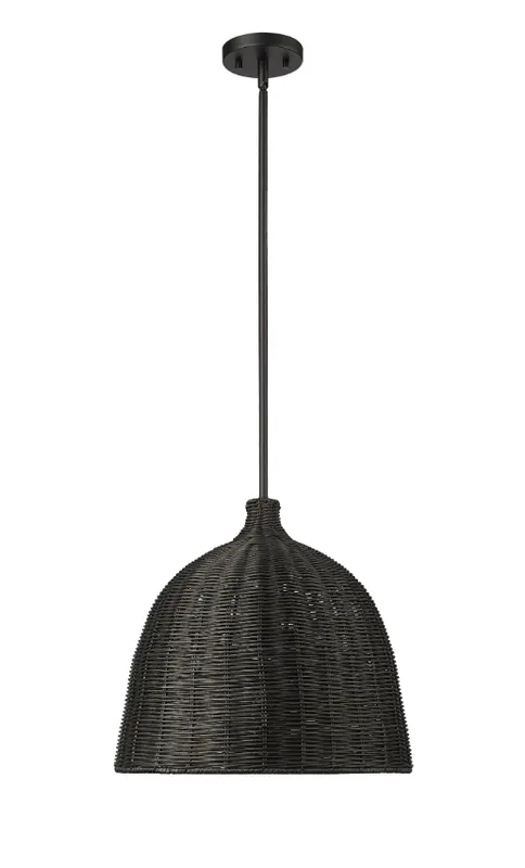 Elise 1-Light Pendant light Matte Black, Elise Collection — Warehouse Lighting LED Landscape Lights 100.0W 