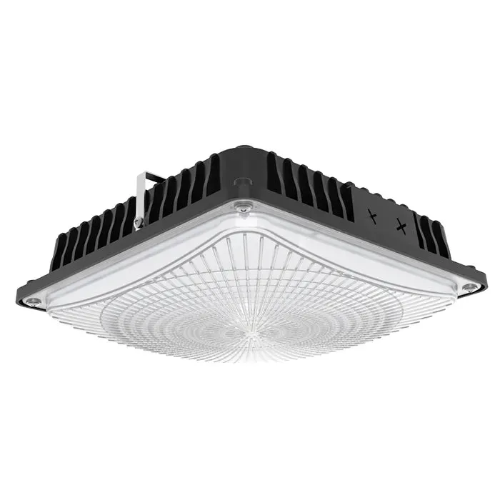 LED Slim Canopy Light, 7318 Lumen Max, Wattage and CCT Selectable, 120-277V — Warehouse Lighting LED Area Lights 30.0W 4000K