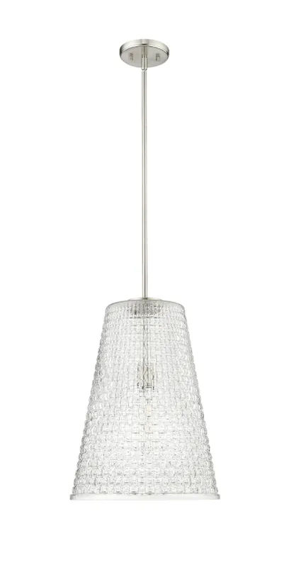 Saben 1-Light Pendant light Brushed Nickel, Matte Black or Modern Gold, Saben Collection — Warehouse Lighting LED Landscape Lights 60.0W 
