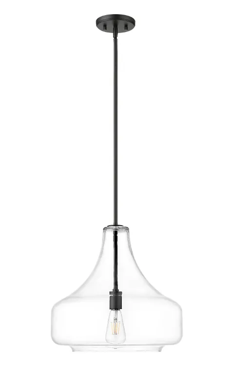 Madelynn 1-Light Pendant light Matte Black or Vintage Brass, Madelynn Collection — Warehouse Lighting LED Landscape Lights 60.0W 