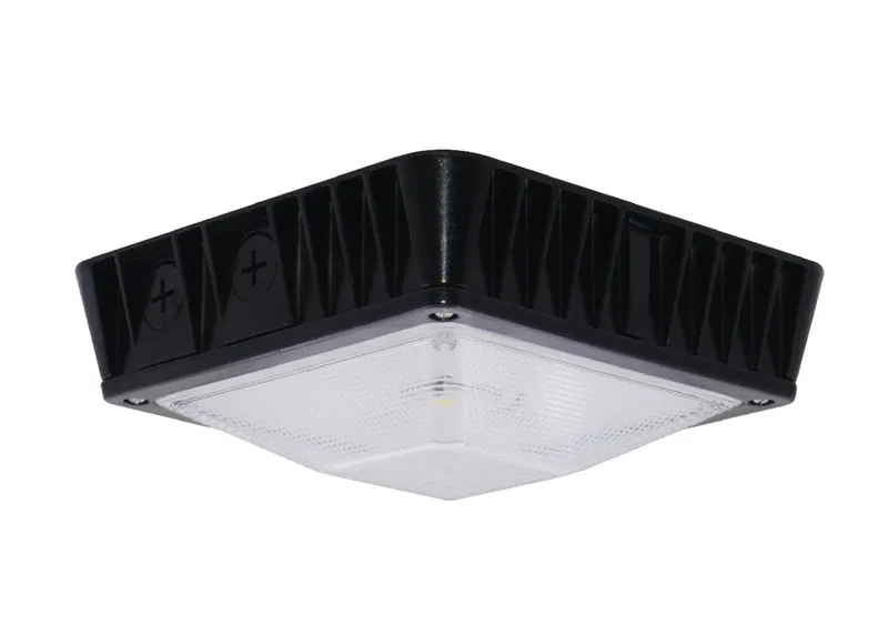 LED Mini Canopy Light, 5451 Lumen Max, Wattage & CCT Selectable, 120-277V — Warehouse Lighting LED Area Lights 100.0W 3000K