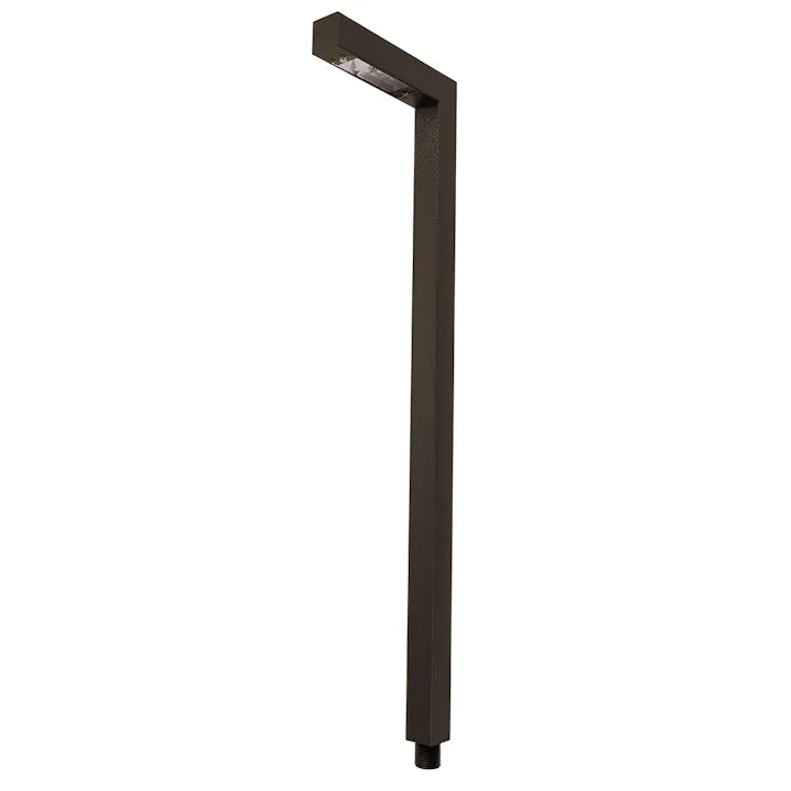22" Path Light: L-Shape, 12V, Bronze or Black — Warehouse Lighting LED Bollards & Pathway Lights  