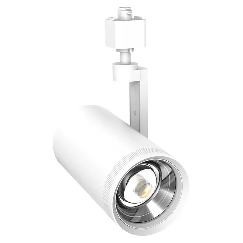 LED Track Head, 1800 Lumen Max, CCT and Wattage Selectable, White or Black Finish, 120V — Warehouse Lighting LED Landscape Lights 10.0W 3000K