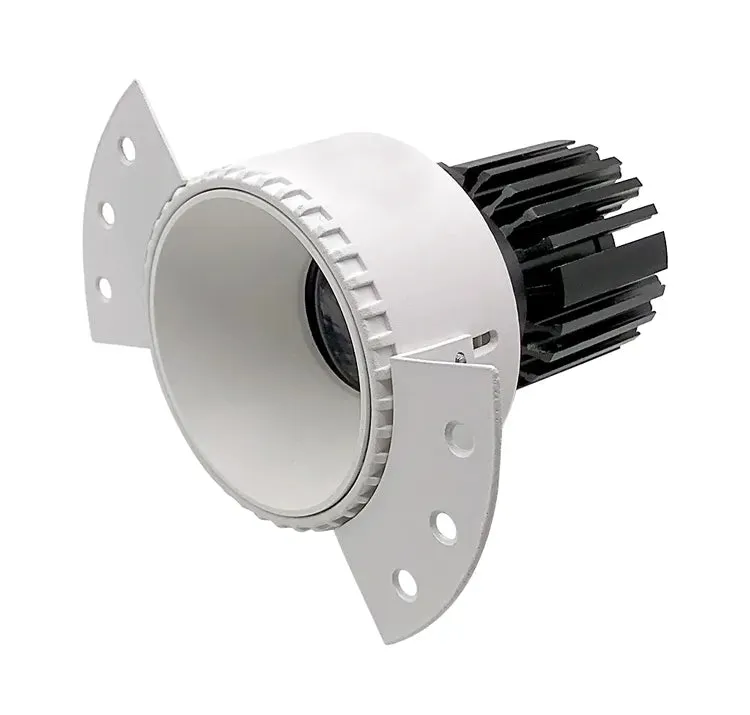 LED 4" Round Architectural Trimless Recessed Light, 10W, CCT Selectable, 120V — Warehouse Lighting LED Downlights 10.0W 2700K