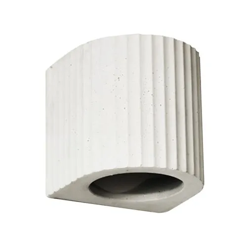 Artisan Concrete Collection Corinthian Wall Sconce Fixture, 20W, 110-230V — Warehouse Lighting LED Wall Lights 20.0W 