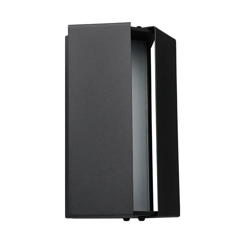LED Wall Sconce, 10W, CCT Selectable, Matte Black, White or Gray Finish — Warehouse Lighting LED Wall Lights 10.0W 3000K
