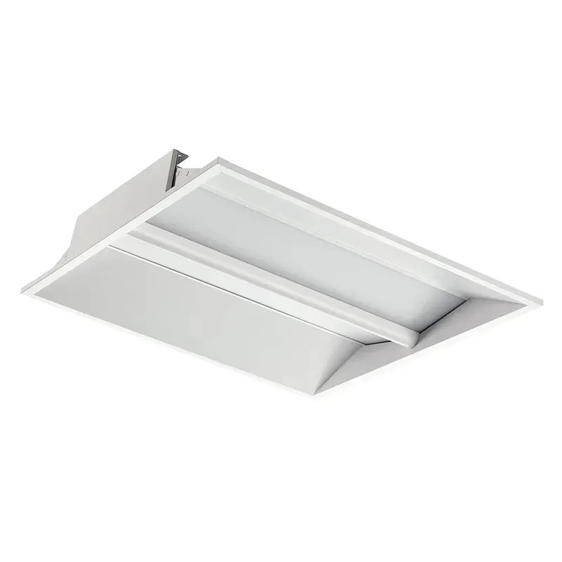 2x2 Architectural Advanced Edge-Lit Wing Design Troffer, 4140 Lumen Max, Wattage and CCT Selectable, 120-277V — Warehouse Lighting LED Downlights 30.0W 3000K
