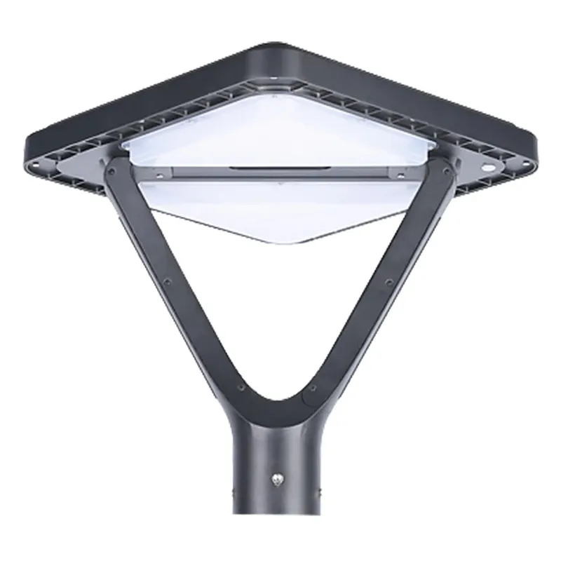 12W Solar LED Post Top Light — Warehouse Lighting LED Landscape Lights 12.0W 5000K