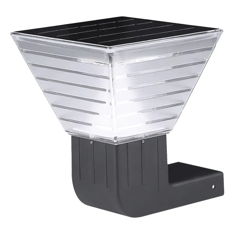 5W Solar LED Square Wall Mount Light — Warehouse Lighting LED Wall Lights 5.0W 5000K